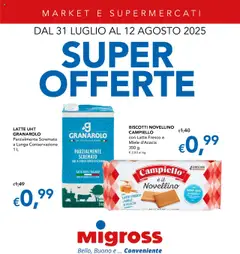 Anteprima del volantino Volantino Migross	 valido a partire dal 31.07.2025