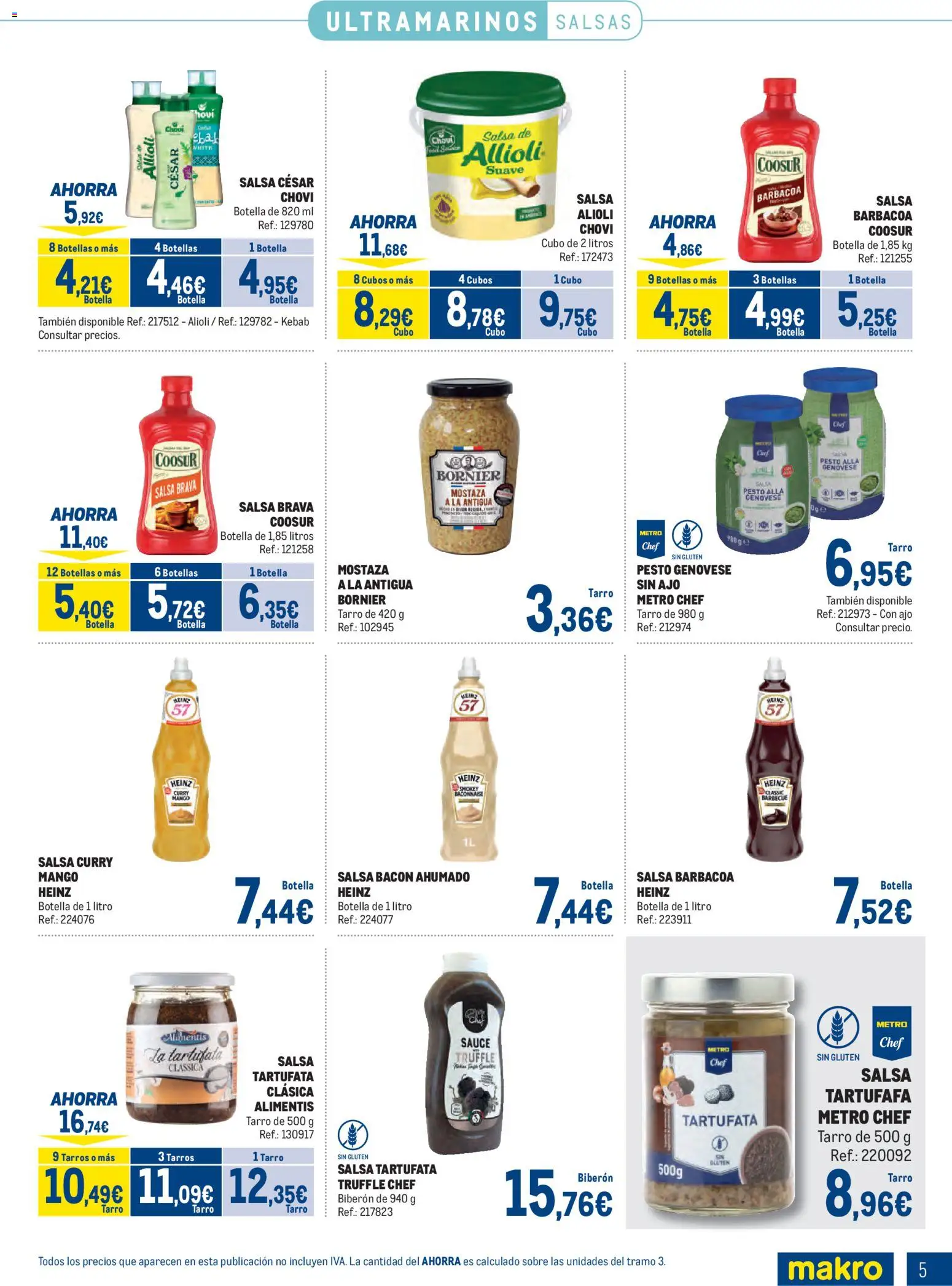 Makro - Especial Despensa Cataluña │ válido desde el 02.02.2026 | Página: 5 | Productos: Salsa brava, Barbacoa, Ρούτερ