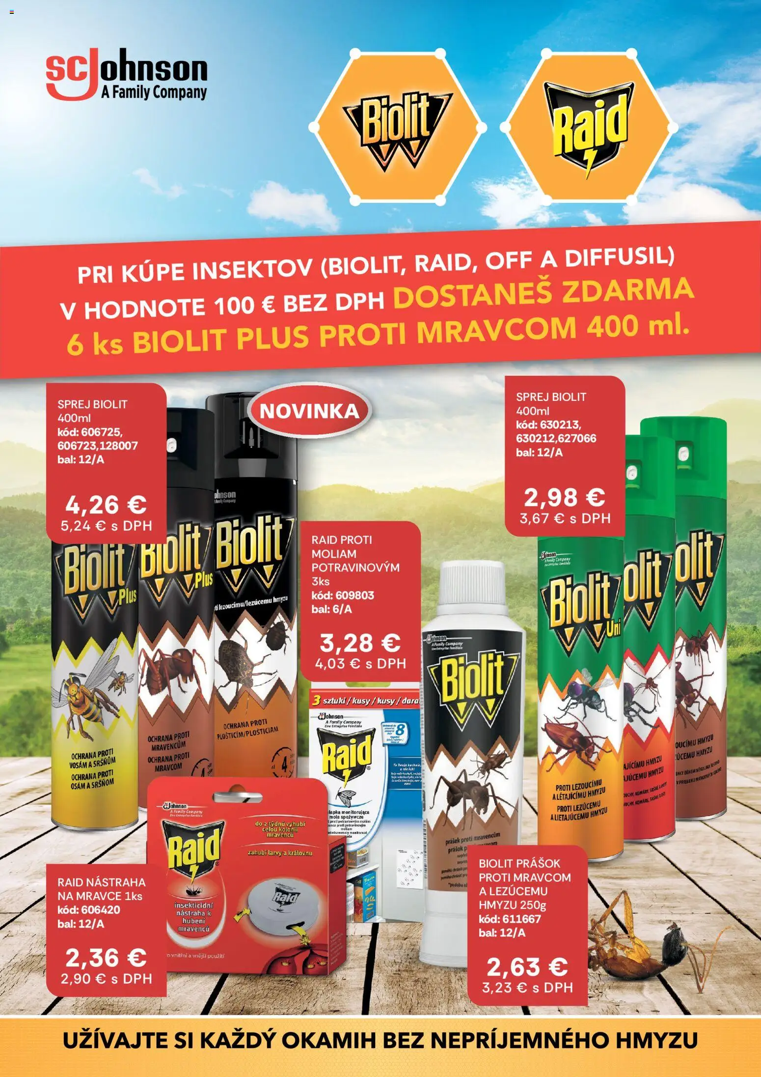 Nové Labaš akcie – leták je platný od 24.04.2026 | Strana: 28 | Produkty: Raid