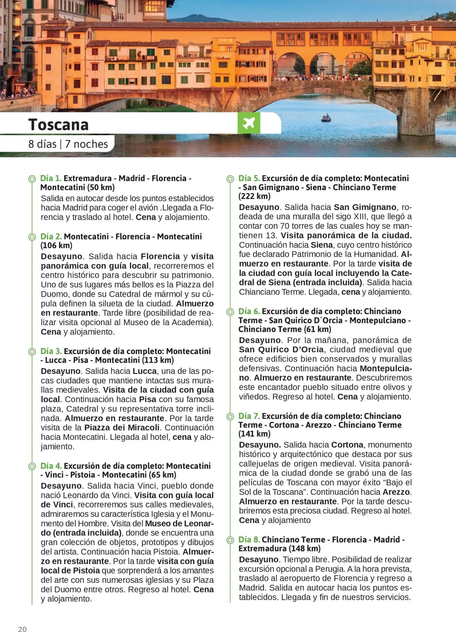 Viajes El Corte Inglés Junta de Extremadura │ válido desde el 01.03.2026 | Página: 20