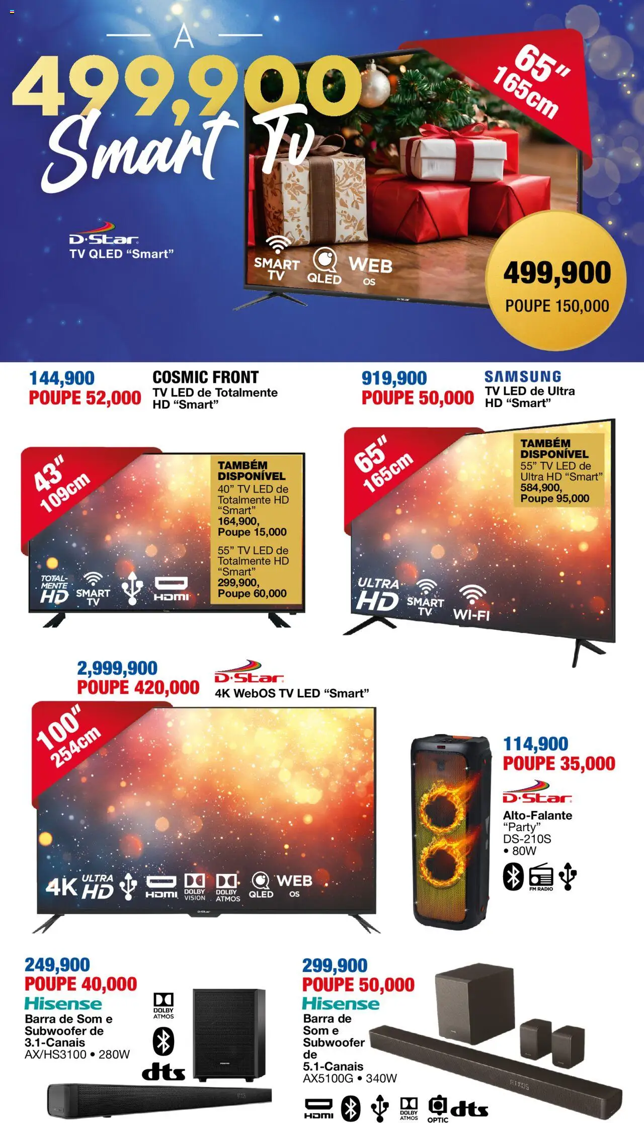 New OK Furniture catalogue – valid from 20.10.2025 | Page: 5 | Products: Radio, TV, Subwoofer