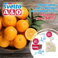 Anteprima del volantino A&O Svelto catalogo valido a partire dal 22.01.2026