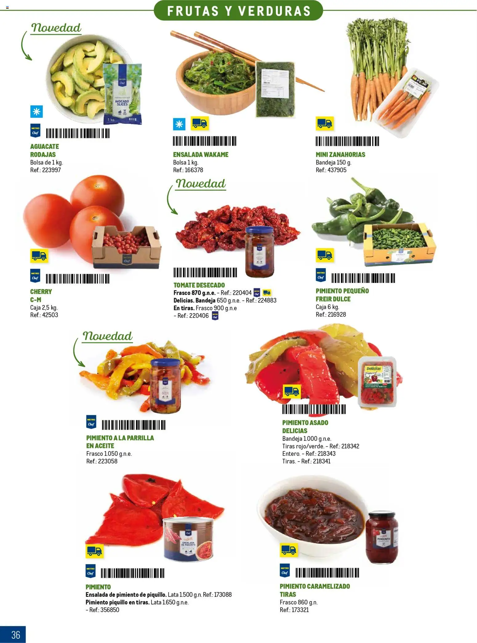 Makro Especial Catering Prat │ válido desde el 16.03.2026 | Página: 36 | Productos: Ensalada, Bolsa, Parrilla, Caja