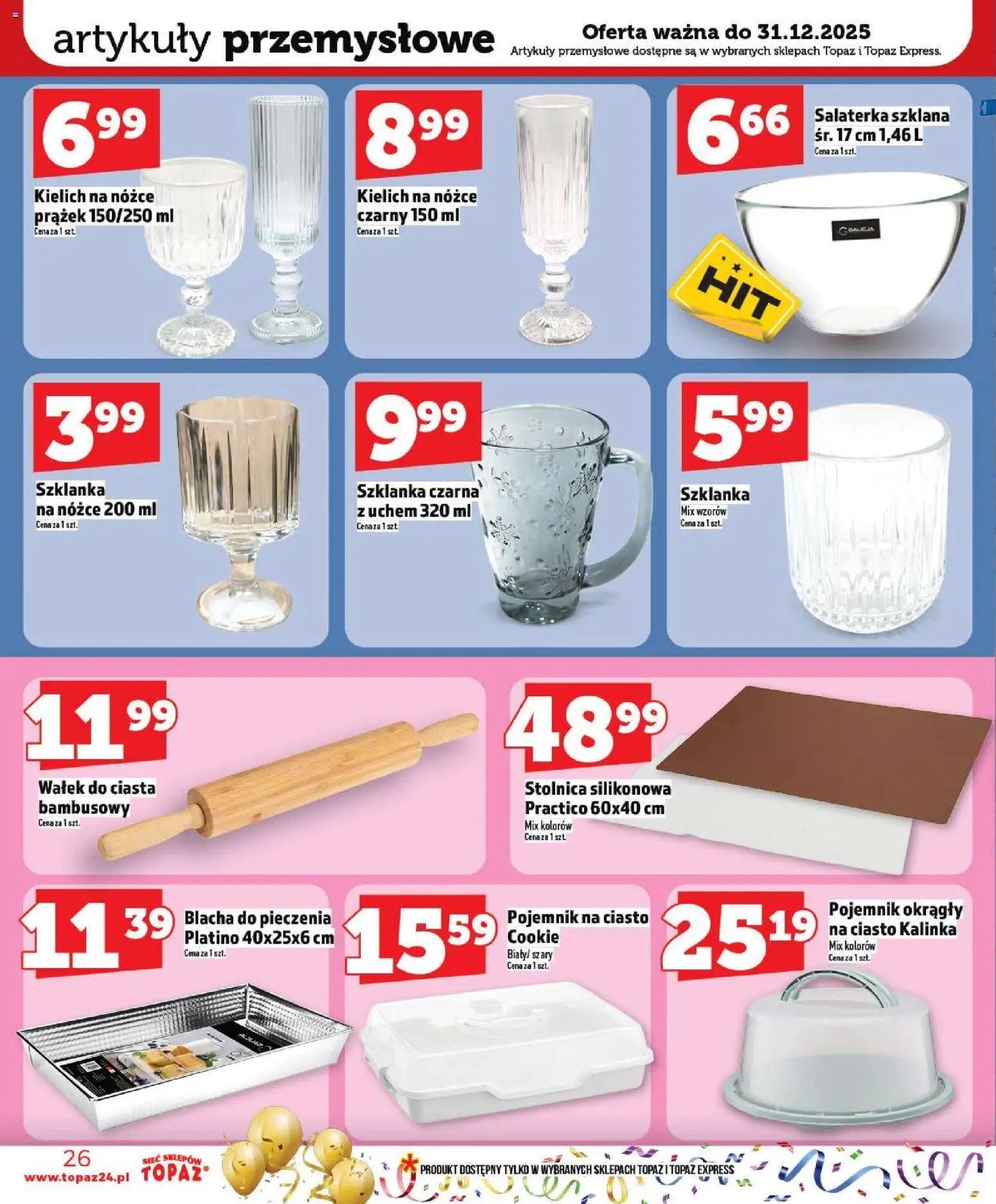Topaz Gazetka MAZ od 27.12.2025 | Strona: 26