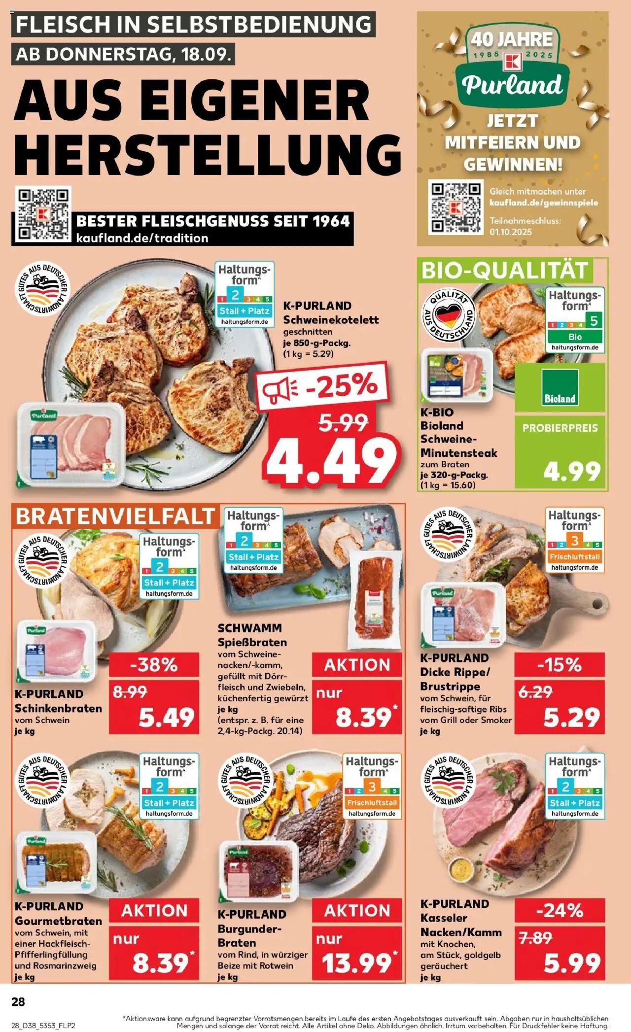 Kaufland prospekt Hameln	 – gültig ab 21.09.2025 | Seite: 28 | Produkte: Grill, Rotwein, Steak, Hackfleisch