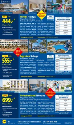 Lidl Reisen Prospekt 	 ab 11.04.2026 gültig | Seite: 16 | Produkte: Spiel, Coral, Basketball, Uhr