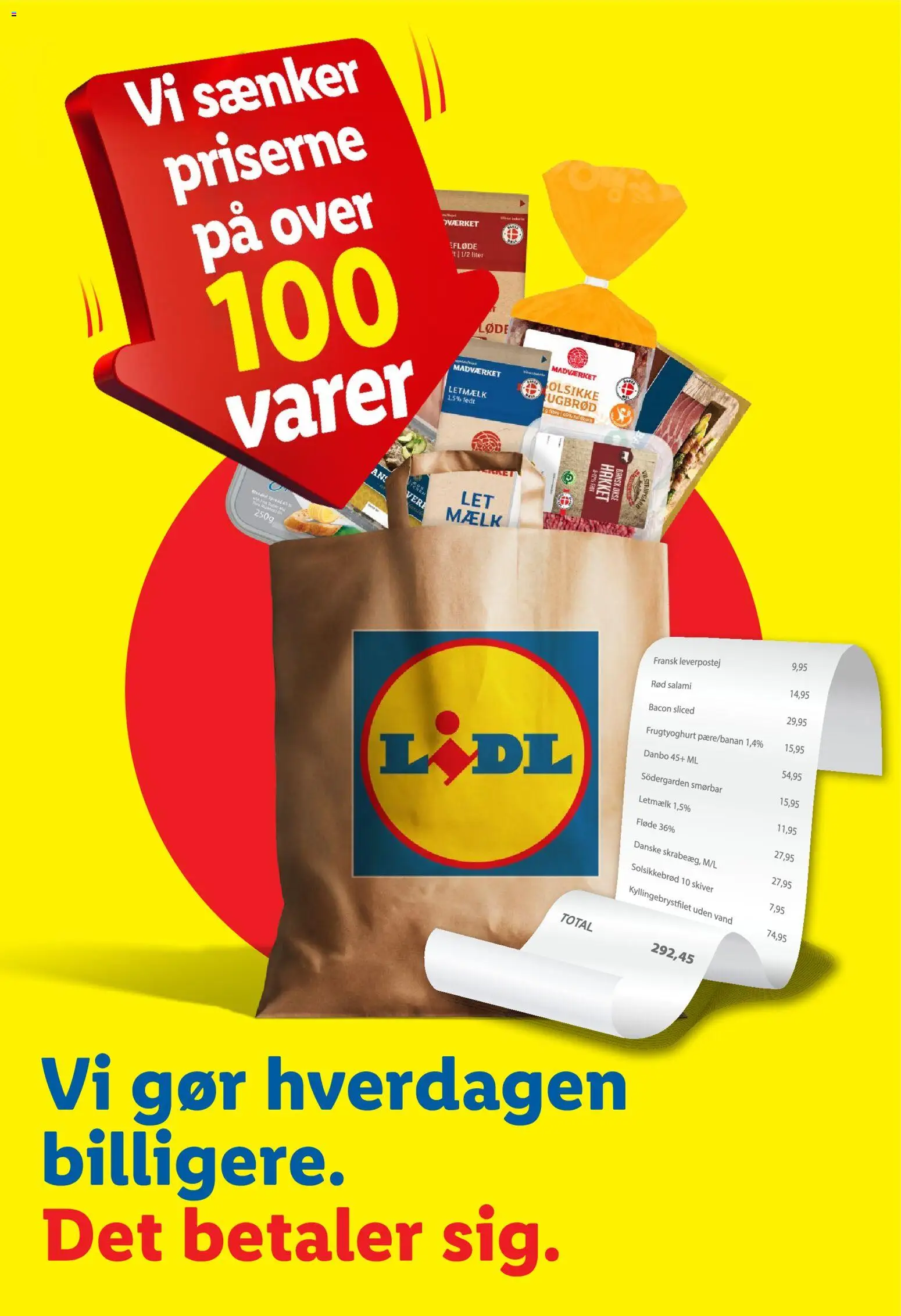 Lidl tilbudsavis – gyldig fra 06.11.2025 | Side: 17 | Produkter: Mælk, Salami, Fløde, Leverpostej