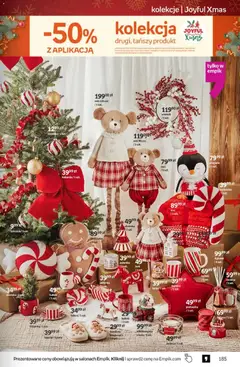 Pogląd oferty "Empik Black Friday" - ważna od 26.11.2025 | Strona: 185 | Produkty: Choinka, Poduszka