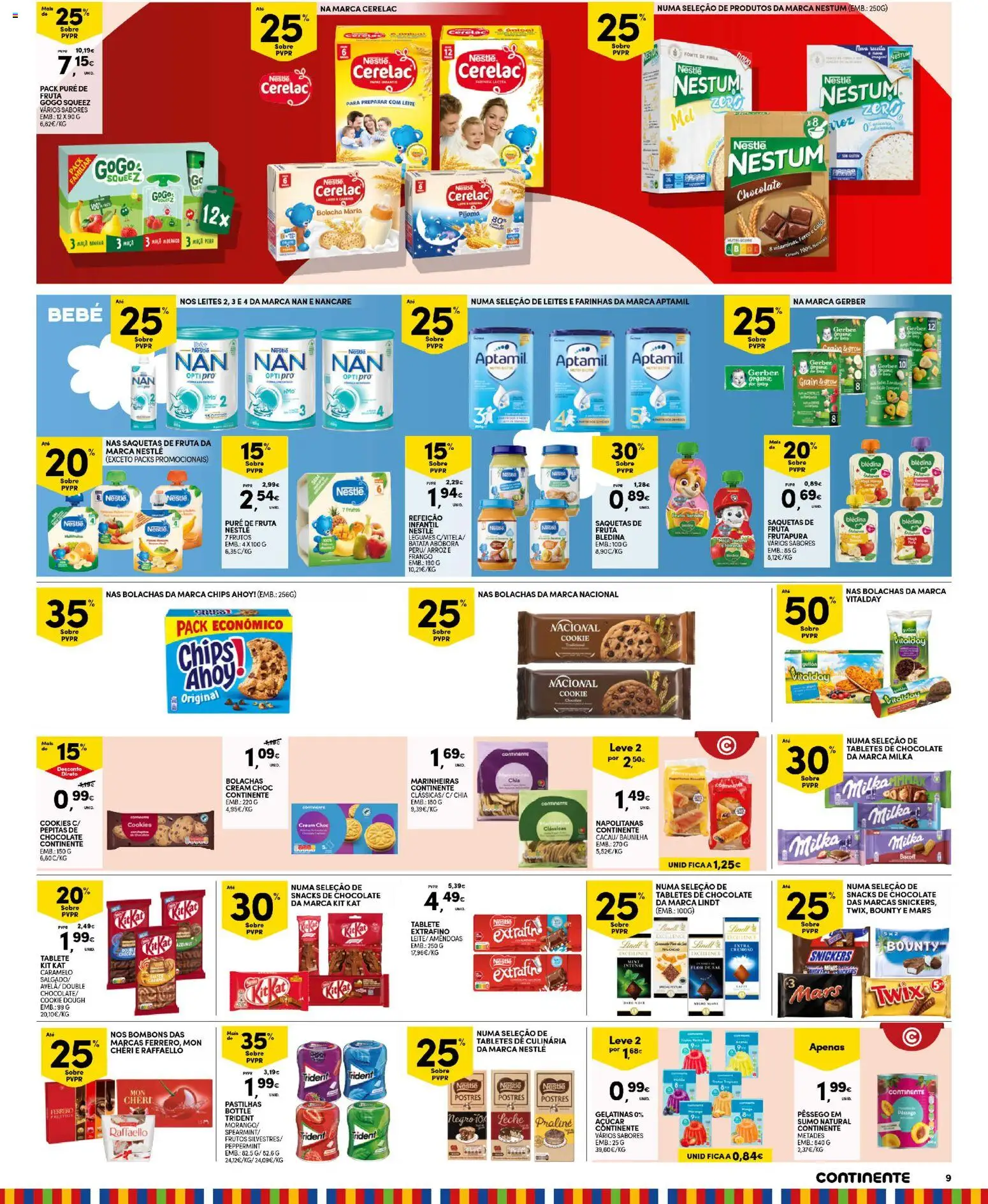 Continente Madeira │ válido de 21.04.2026 | Página: 9 | Produtos: Ferro, Marinheiras chia, Sumo, Arroz