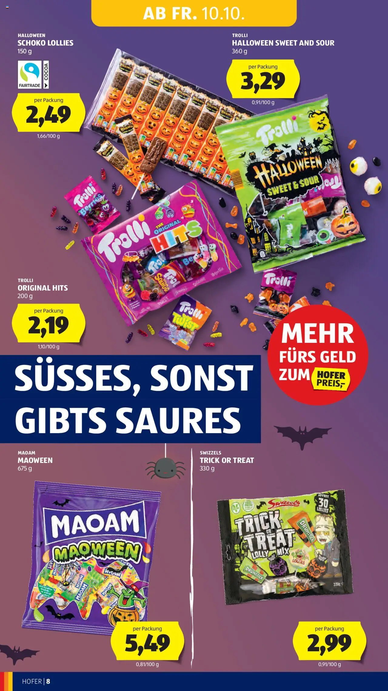 Hofer Flugblatt gültig ab 10.10.2025 | Seite: 10