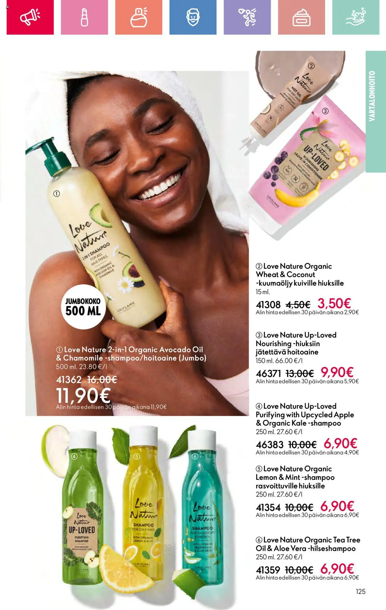  | Sivu: 125 | Tuotteet: Shampoo, Hoitoaine