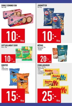 Matdax - erbjudanden - Förhandsvisning av reklamblad från butik Matdax aktuell från 13.10.2025 | Sida: 17 | Produkter: Jord, Jordnötter, Choklad, Nötter