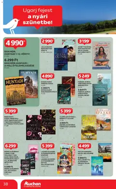 Auchan akciós ujság - amely érvényes a következő dátumtól: 12.06.2025 | Oldal: 38