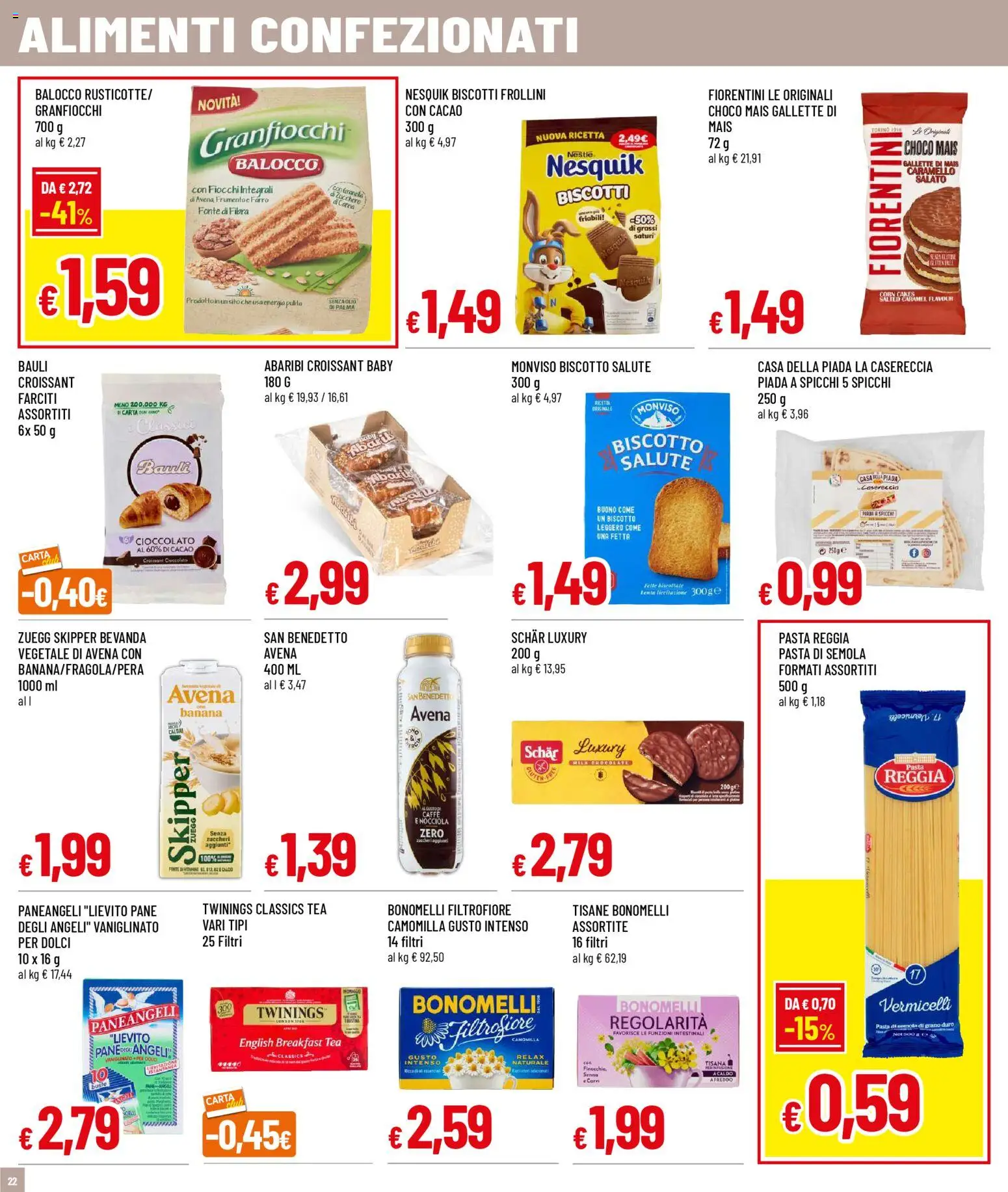 Volantino Galassia del 27.11.2025 | Pagina: 22 | Prodotti: Caffè, Biscotti, Gallette, Mais