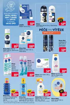 Náhled letáku Nivea deodorant roll on 50 ml, různé druhy, deodorant roll on 50 ml, různé druhy od 09.04.2026 | Strana: 5 | Produkty: Mýdlo, Deodorant, Nivea, Krém