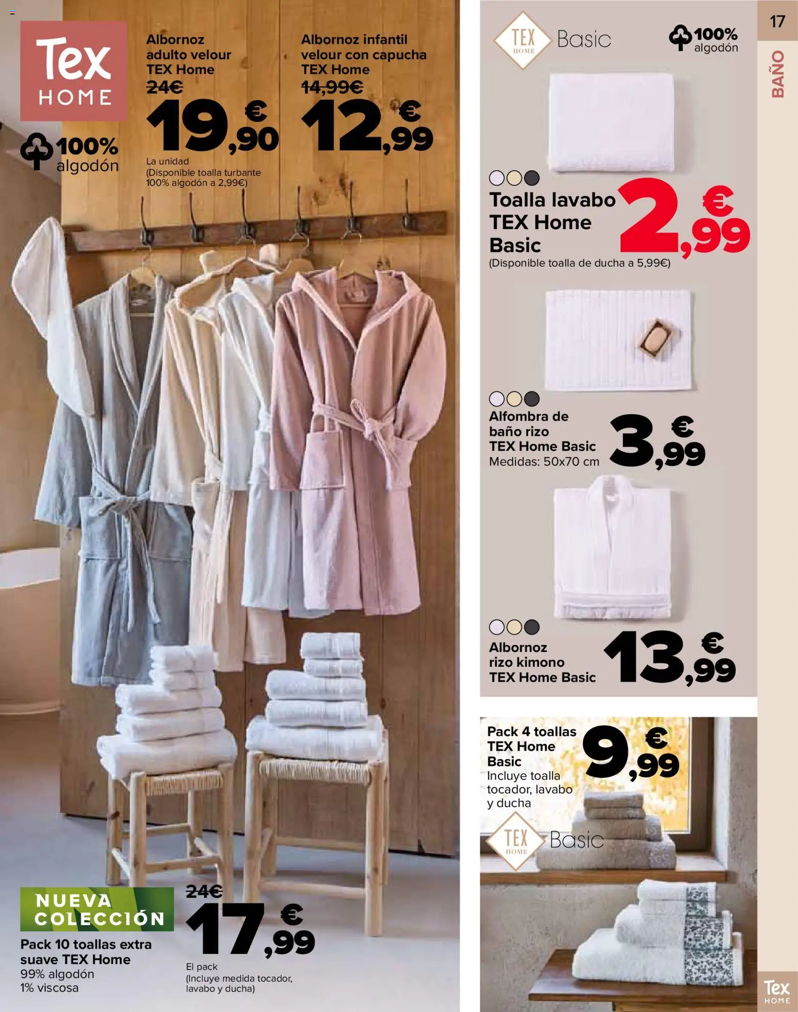 Carrefour folleto │ válido desde el 09.01.2026 | Página: 17 | Productos: Lavabo, Baño, Ducha, Alfombra