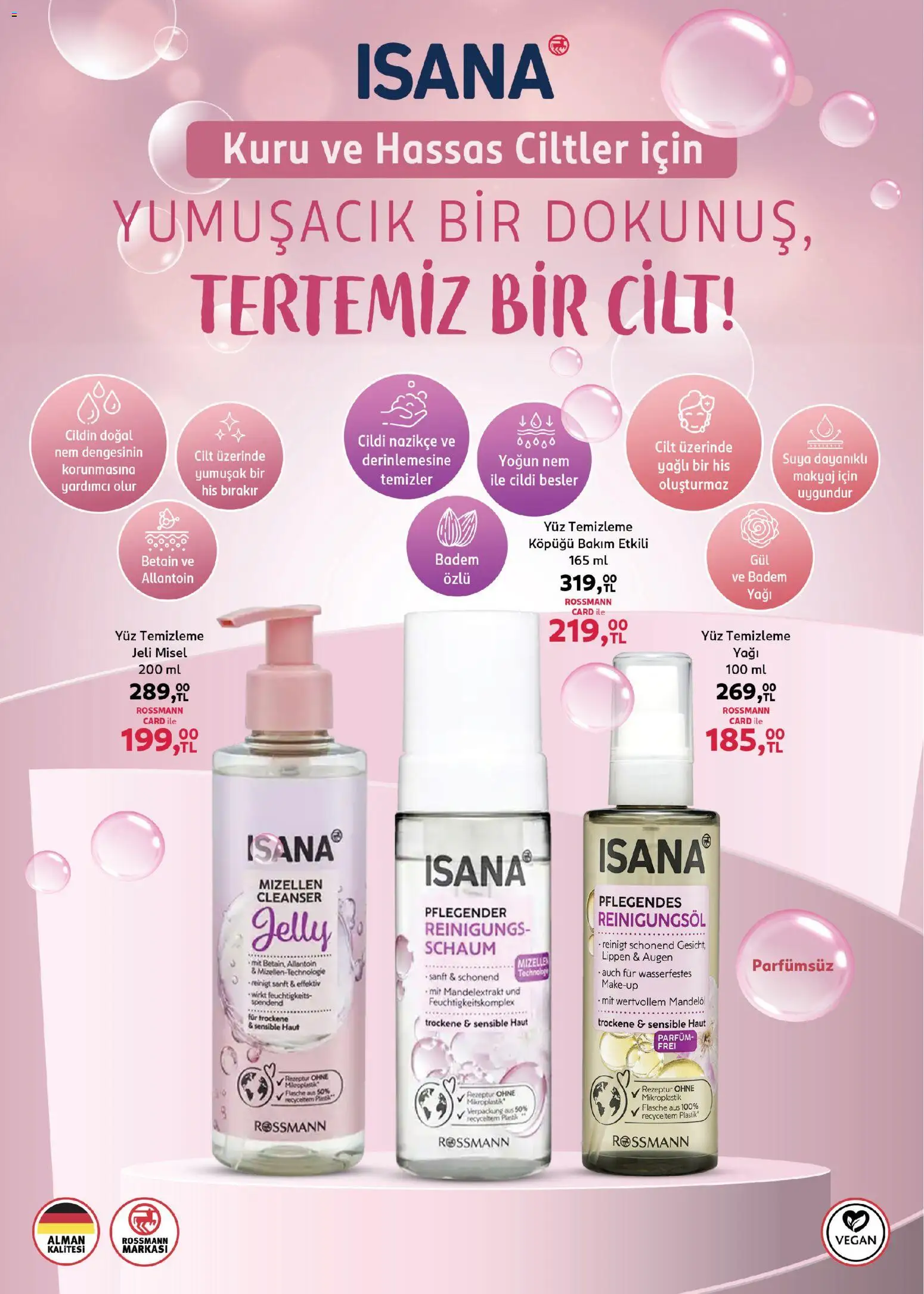 Rossmann aktüel ürünler kataloğu yayımlandı! Bu hafta 30 Ekim 2025 - 30 Kasım 2025 günü Rossmann indirimli ürünleri