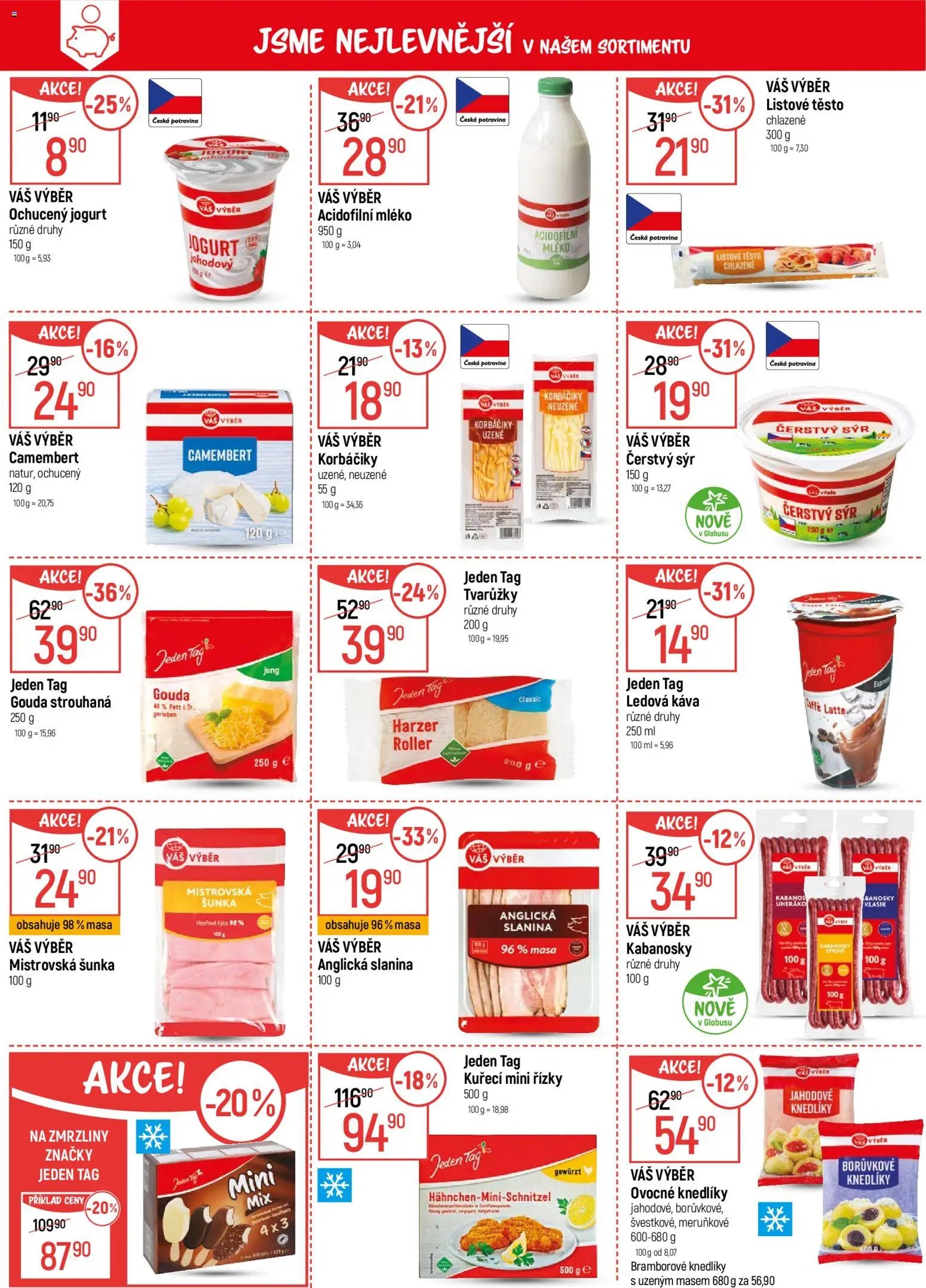 Globus leták - Karlovy Vary od 25.02.2026 | Strana: 3 | Produkty: Gouda, Mléko, Sýr, Těsto