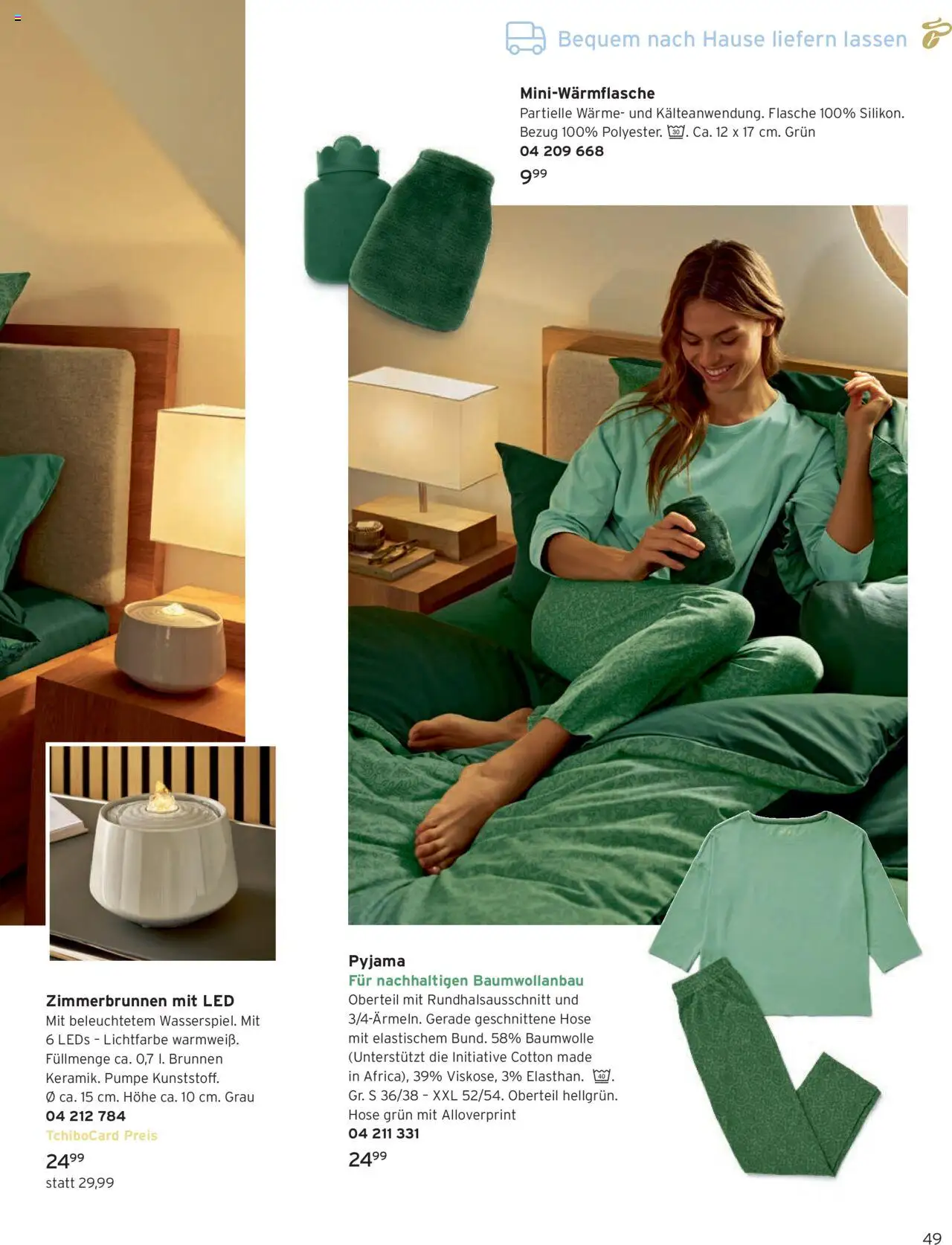 Angebote Tchibo – gültig ab 01.10.2025 | Seite: 49 | Produkte: Hose, Pyjama