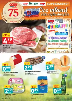 COOP Jednota víkendová ponuka - náhľad platný od 01.08.2025