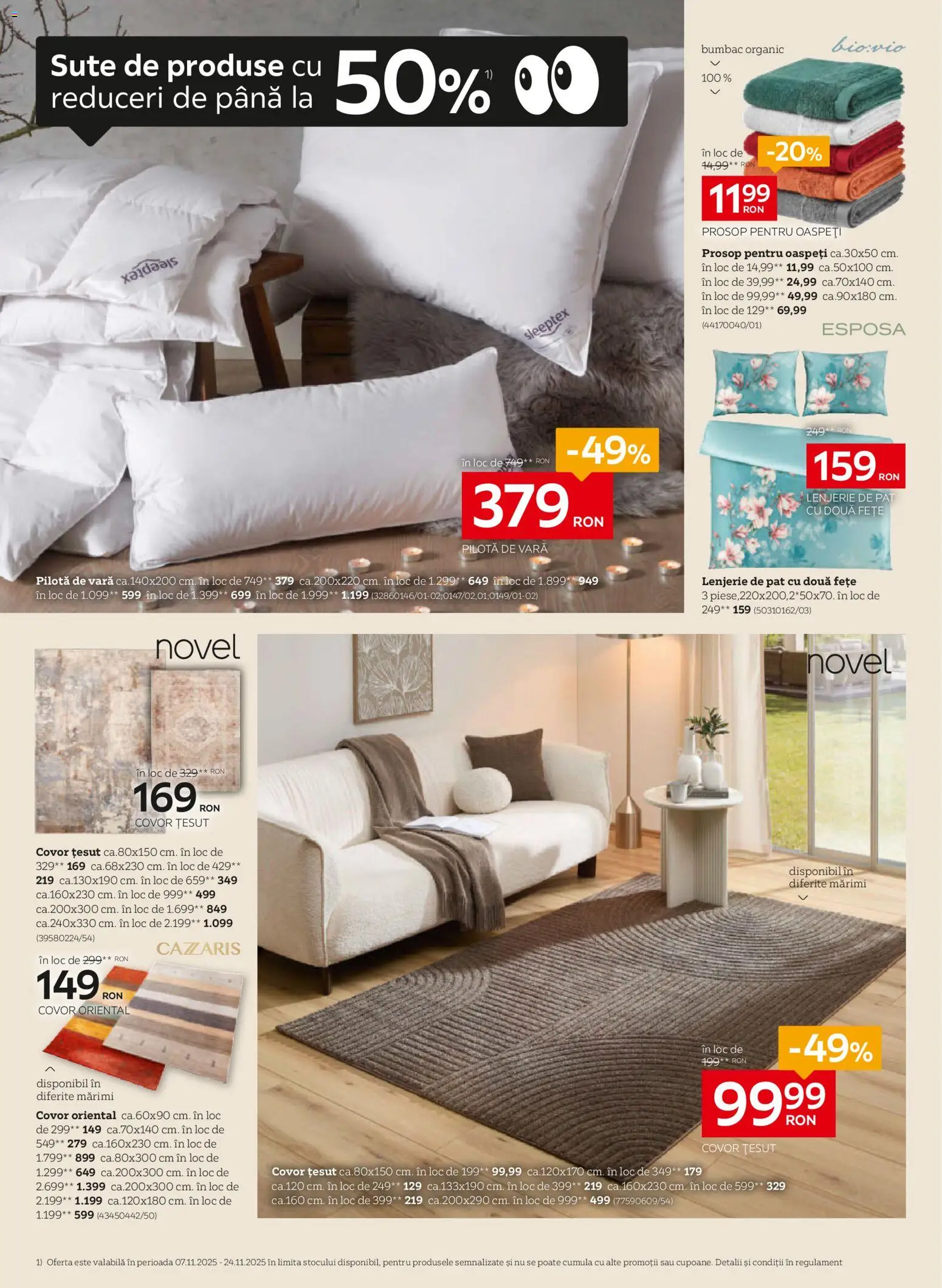 Noul catalog XXXLutz – valabil de la 07.11.2025 | Pagină: 14 | Produse: Pat, Lenjerie de pat, Pilotă, Covor