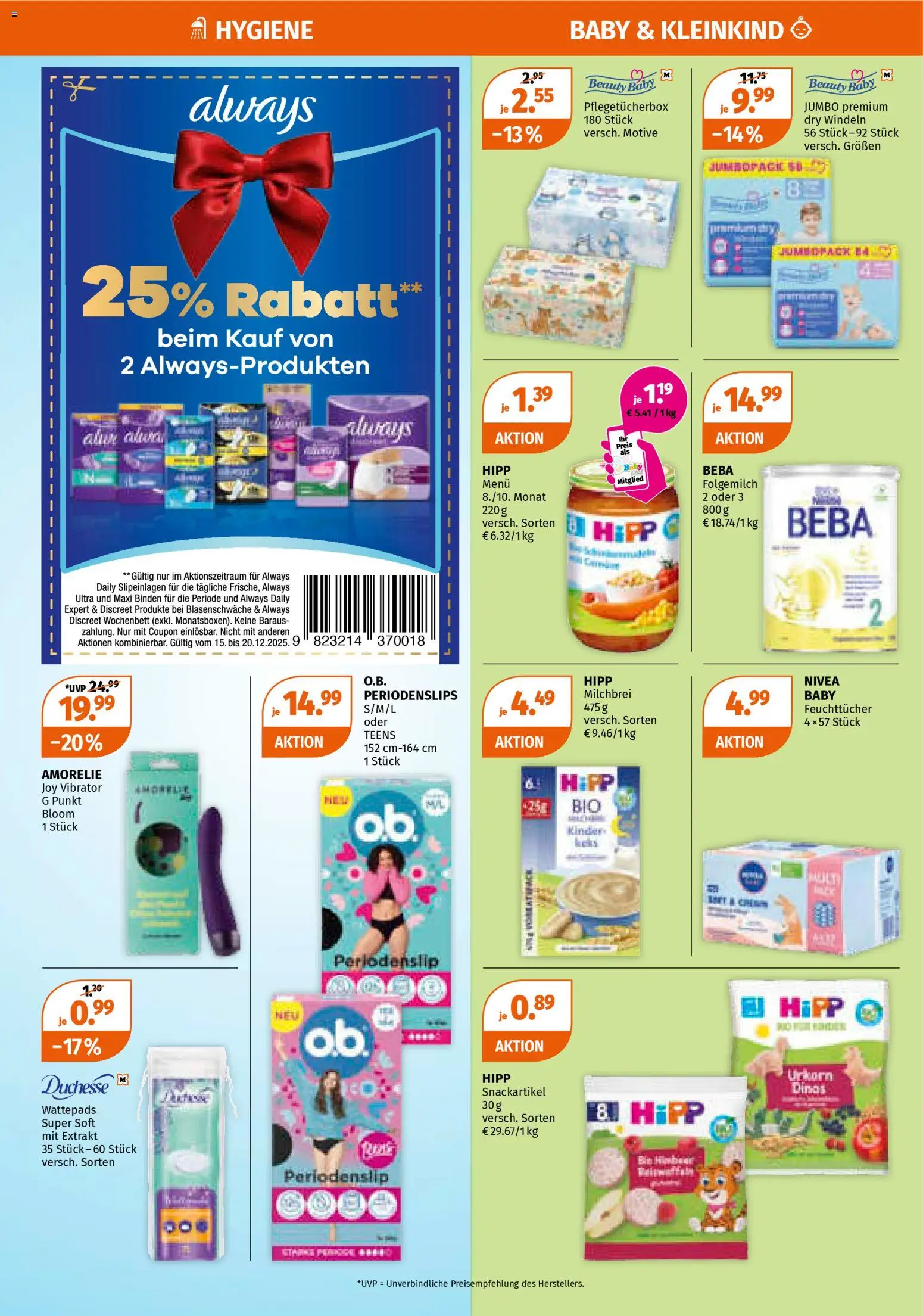 Müller Weihnachtsfreude schenken gültig ab 15.12.2025 | Seite: 6