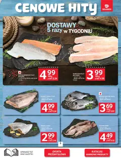 Pogląd oferty "Selgros cash&carry Gazetka" - ważna od 05.02.2026 | Strona: 5 | Produkty: Halibut, Kalmary, Trewal, Dorada