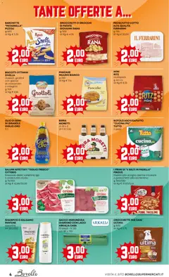 Anteprima del volantino Volantino Borello Supermercati	 valido a partire dal 06.11.2025 | Pagina: 4 | Prodotti: Shampoo, Balsamo, Prosciutto Cotto, Cioccolato