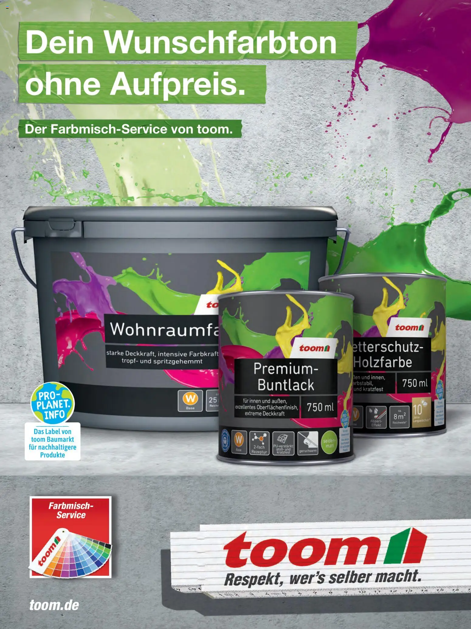 Toom Baumarkt Wände streichen und tapezieren – gültig ab 01.01.2026 | Seite: 32