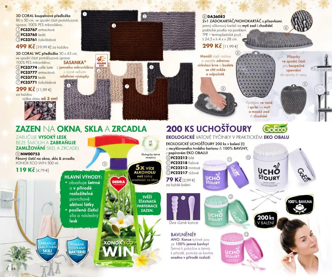 Nové Dedra akcie – leták je platný od 19.09.2025 | Strana: 86 | Produkty: Wc