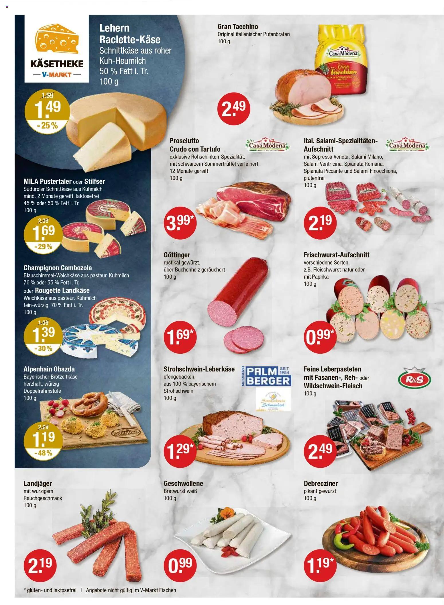 V-Markt - Schwaben / Oberbayern – gültig ab 18.12.2025 | Seite: 2 | Produkte: Bratwurst, Paprika, Salami