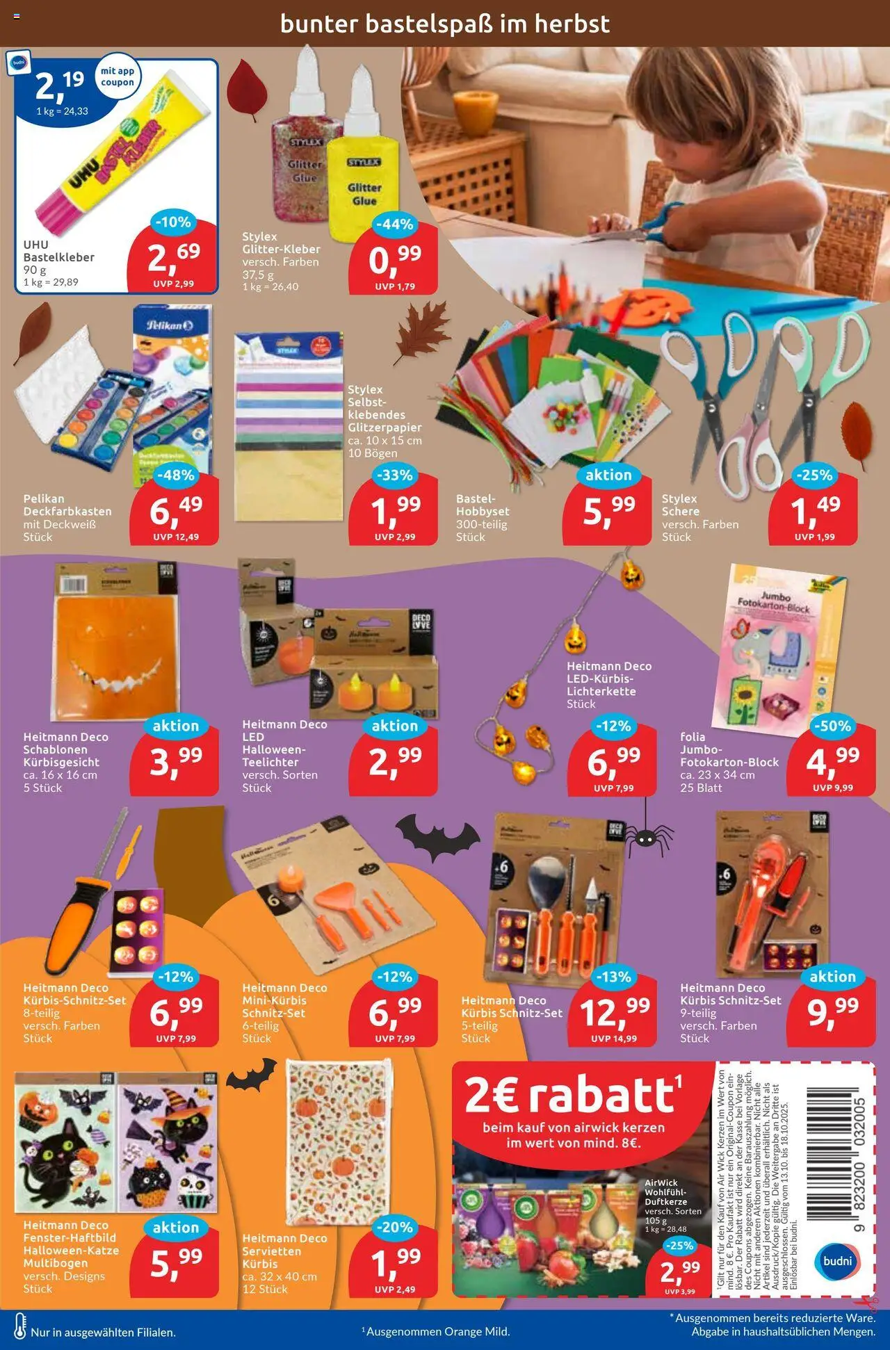 Budni Prospekt 	 – gültig ab 13.10.2025 | Seite: 7 | Produkte: Kürbis
