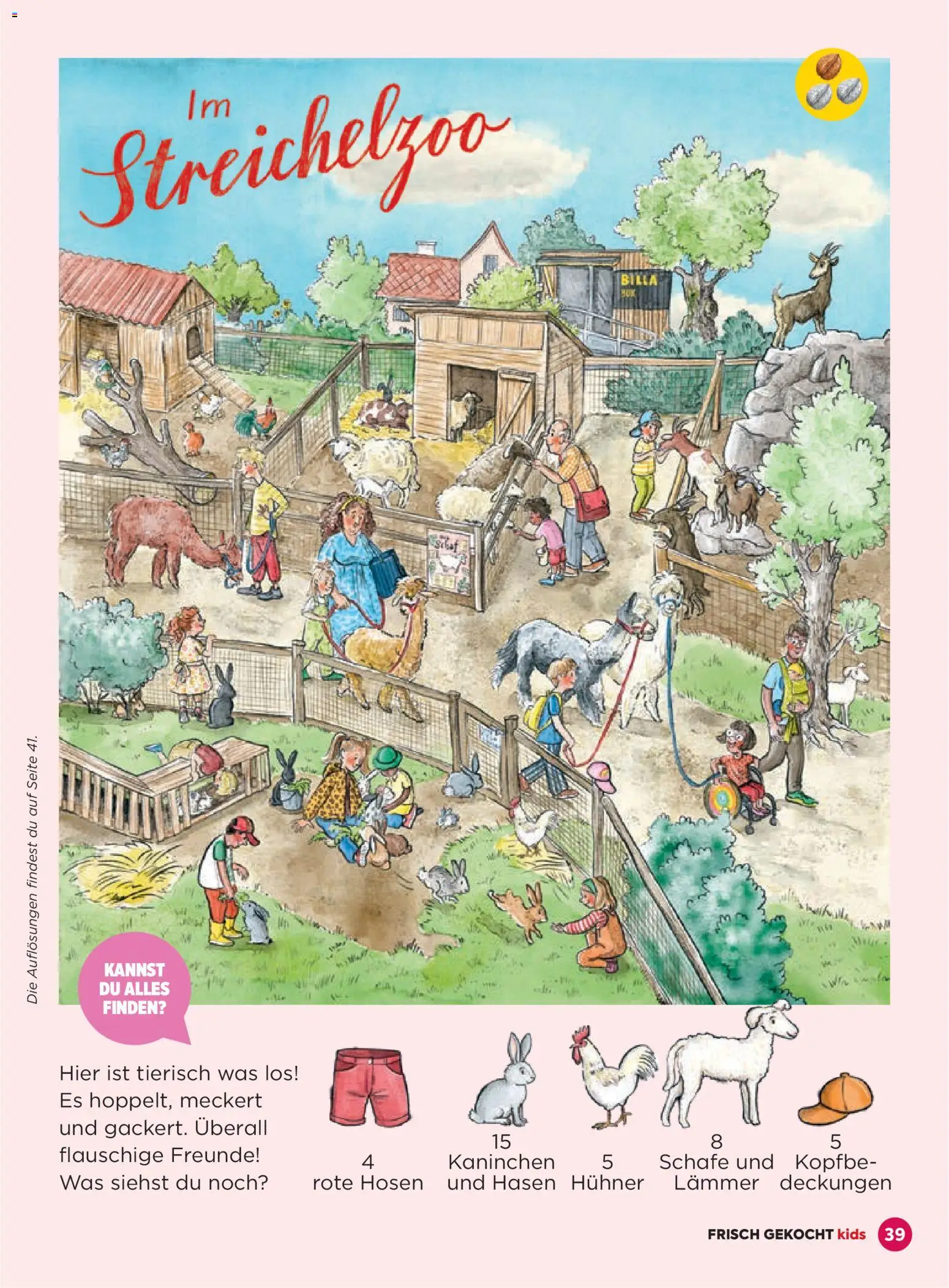 Billa Frisch Gekocht Kids gültig ab 01.03.2026 | Seite: 39