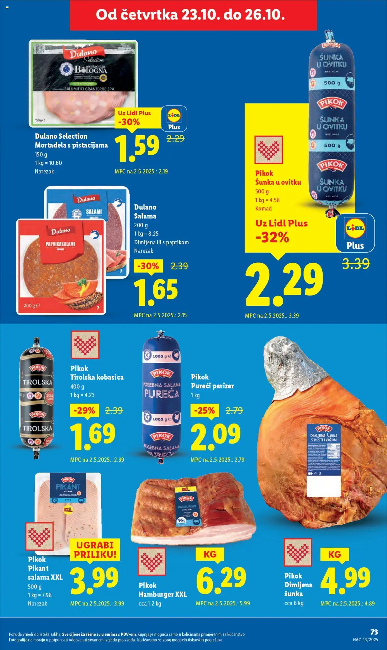 Lidl katalog | vrijedi od 20.10.2025 | Stranica: 73