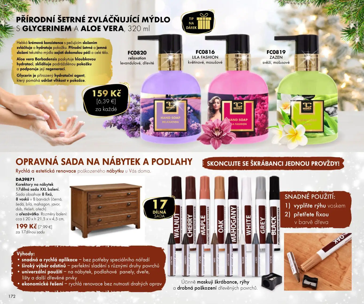 Nové Dedra akcie – leták je platný od 01.11.2025 | Strana: 72 | Produkty: Mydlo