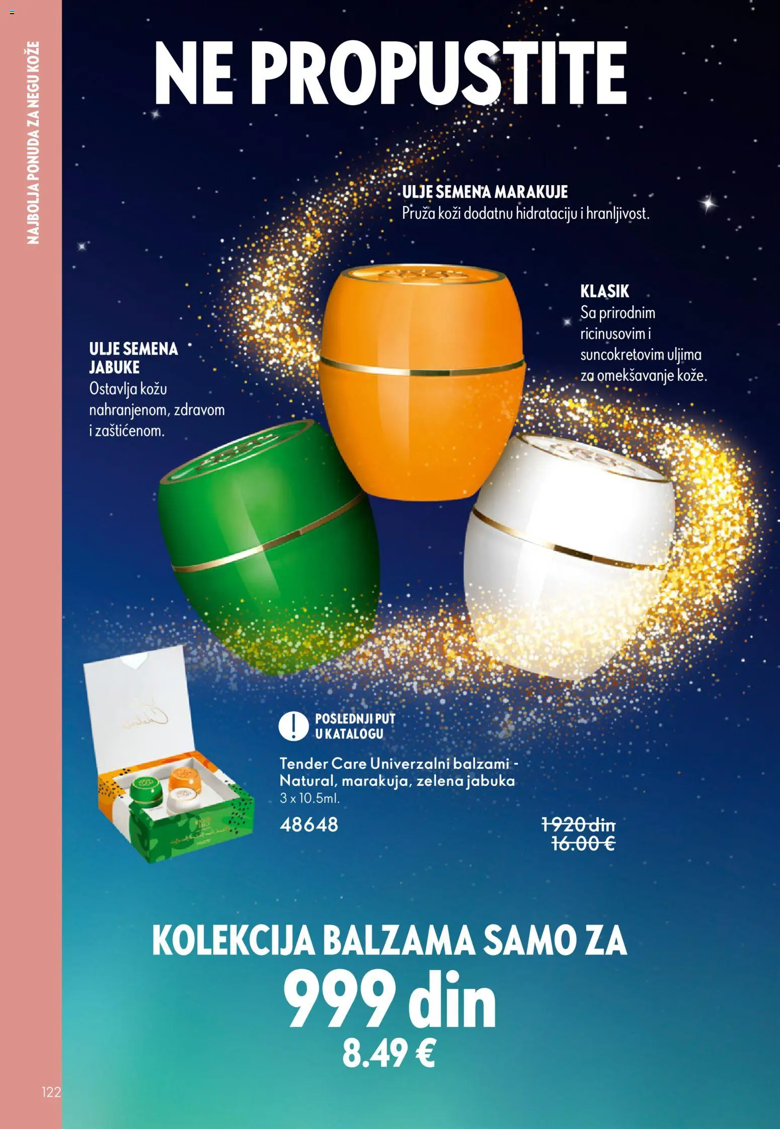 Oriflame katalog - važi od 19.11.2025 | Strana: 122 | Proizvode: Ulje, Jabuke