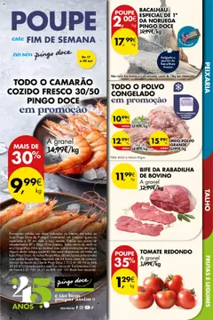 Pré-visualização Pingo Doce Poupe este Fim de Semana válido de 17.10.2025
