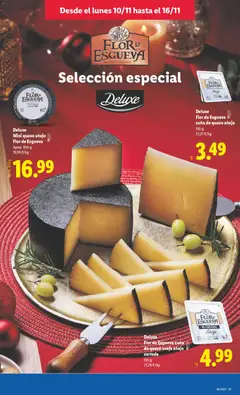 Vista previa Mini queso añejo Flor de Esgueva, Aprox. 850 g válido desde el 10.11.2025 | Página: 23