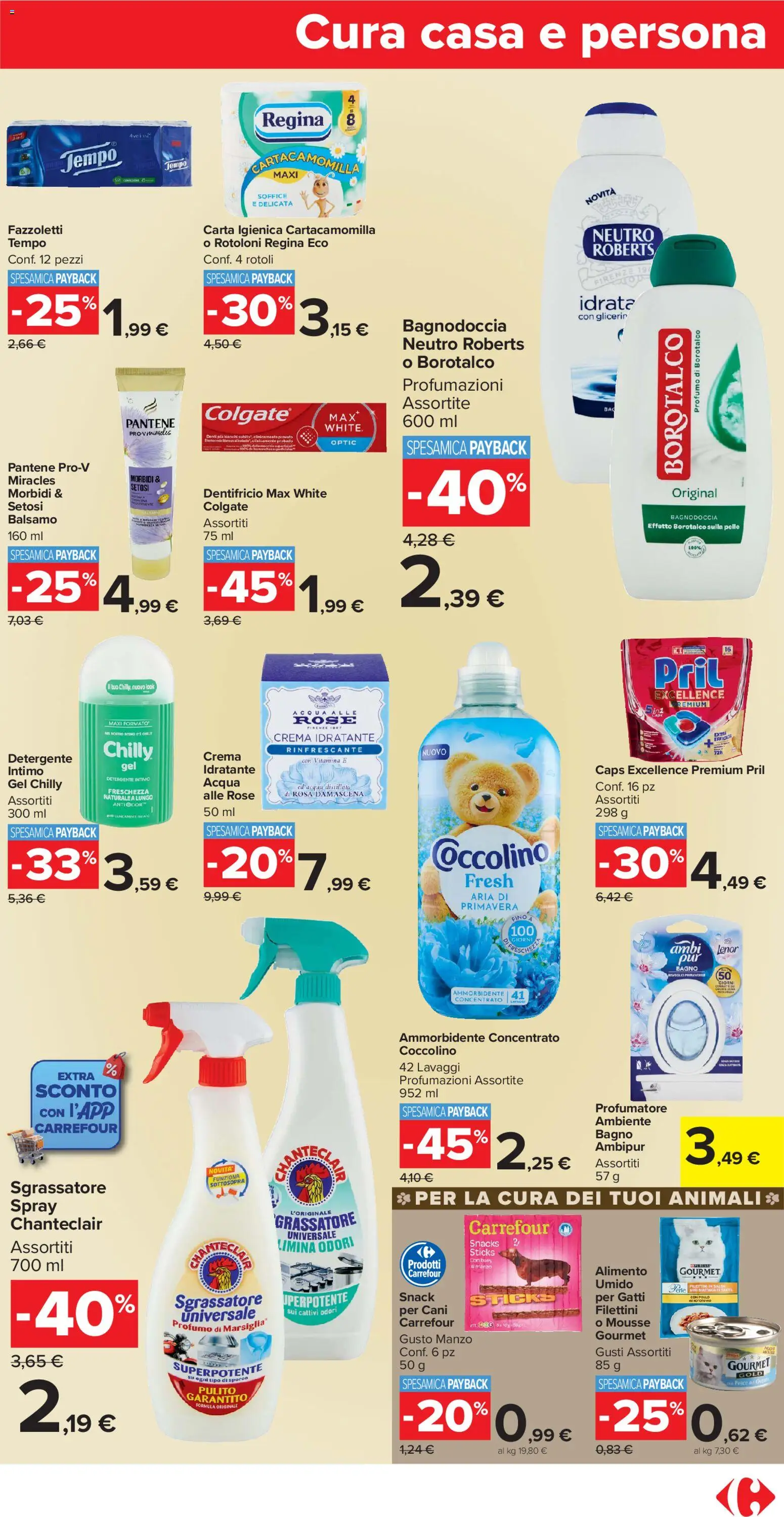 Volantino Carrefour del 04.11.2025 | Pagina: 17 | Prodotti: Balsamo, Detergente intimo, Intimo, Sgrassatore