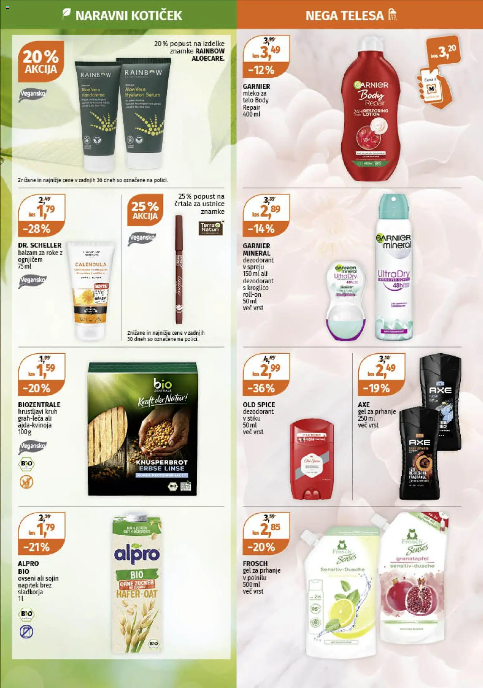 Novi Müller katalog ponudbe – veljaven od 02.02.2026 | Stran: 12 | Izdelki: Mleko, Mleko za telo, Kruh, Deodorant