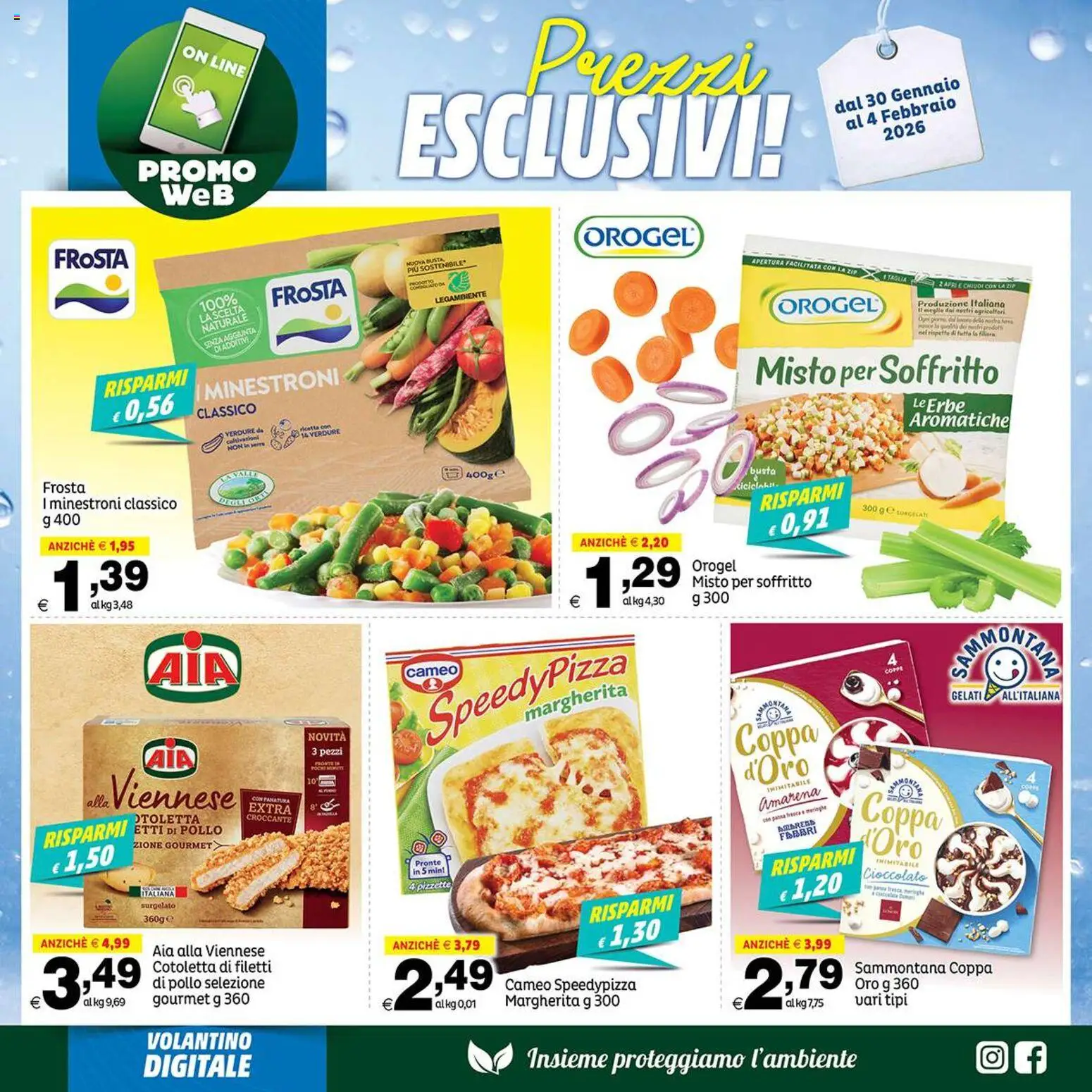 Volantino Elite Supermercati del 30.01.2026 | Pagina: 4 | Prodotti: Cioccolato, Panna, Verdure, Amarena