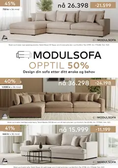 Forhåndsvisning av Skeidar kundeavis gyldig fra 12.02.2026 | Side: 3 | Produkter: Sofa, Sjeselong