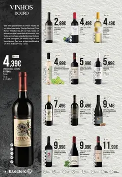 Pré-visualização E.Leclerc folheto Queijos, Enchidos e Vinhos válido de 10.02.2026 | Página: 18 | Produtos: Tinta, Pizza, Vinho, Carne