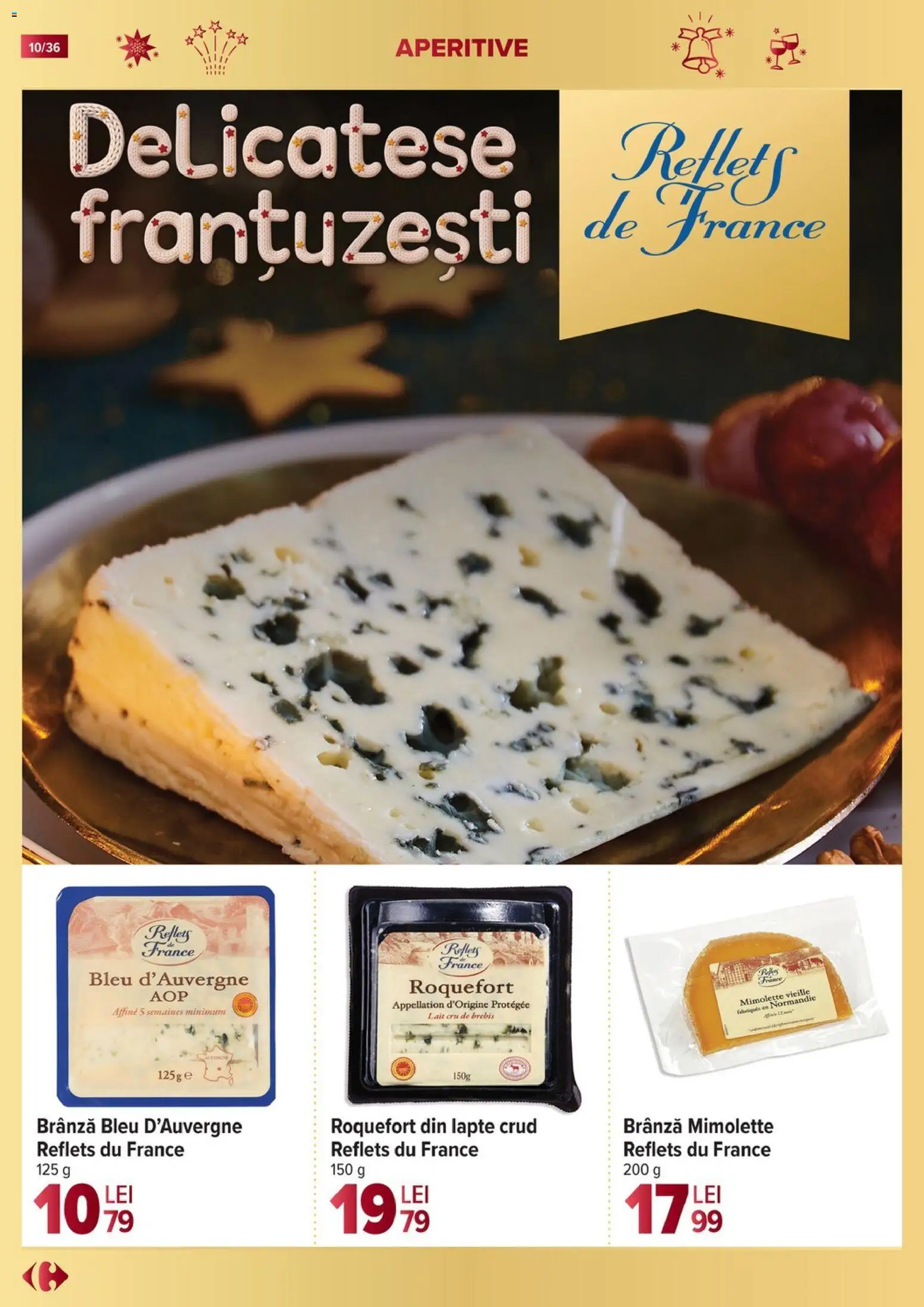 Noul catalog Carrefour – valabil de la 19.11.2025 | Pagină: 10 | Produse: Lapte, Brânză