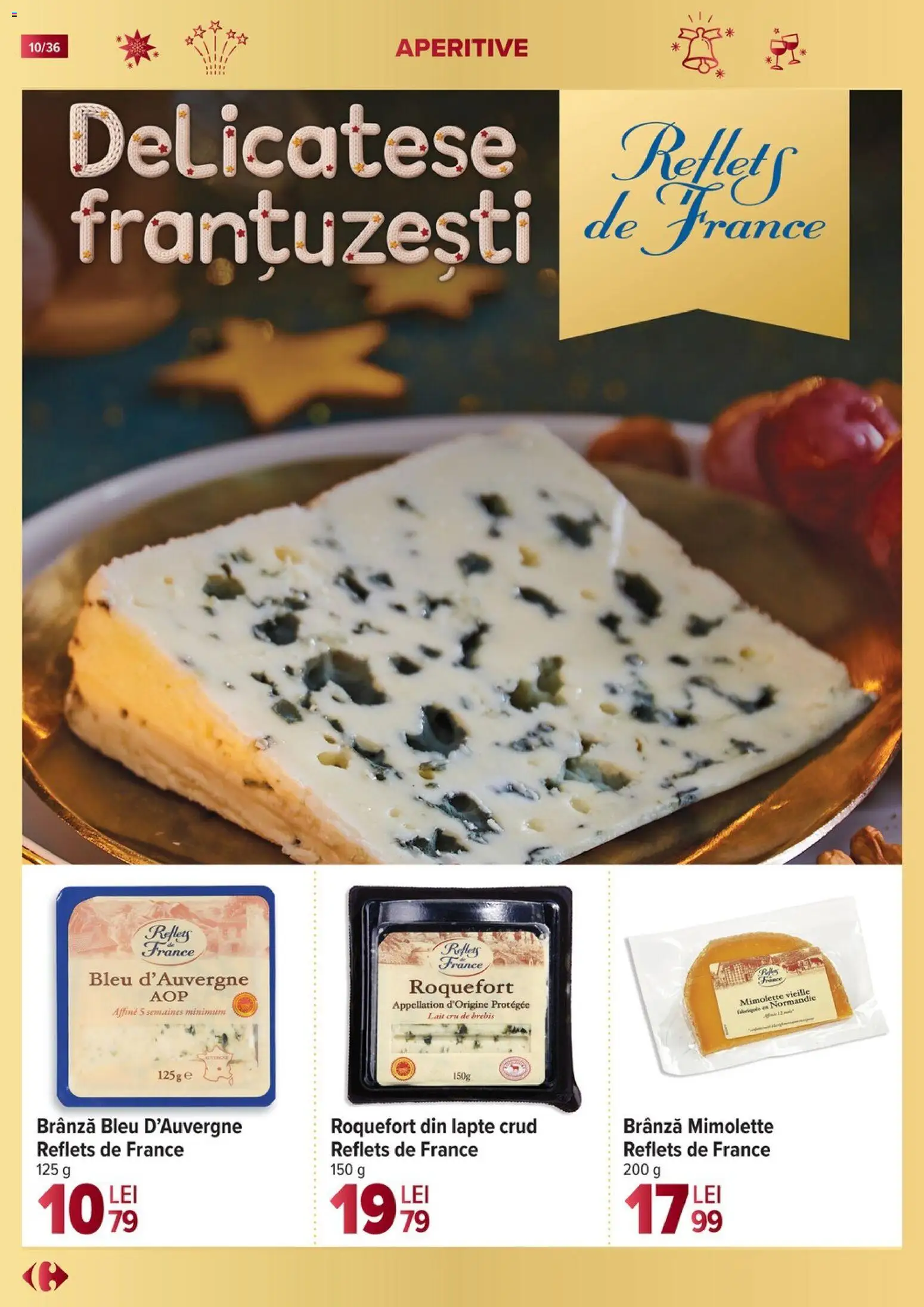 Noul catalog Carrefour – valabil de la 19.11.2025 | Pagină: 10 | Produse: Lapte, Brânză