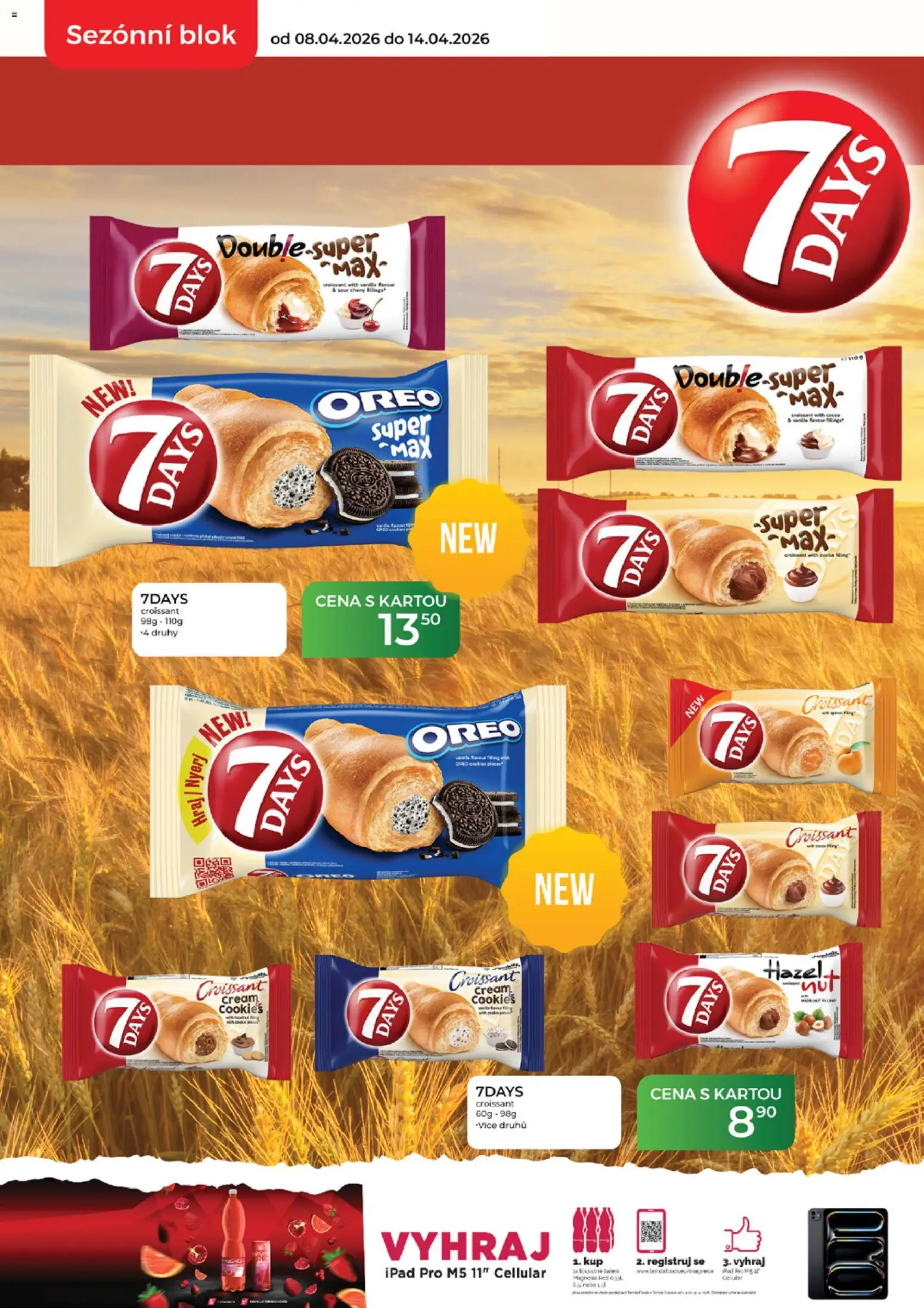 Tamda Foods leták od 08.04.2026 | Strana: 6 | Produkty: Magnesia, Blok, Croissant, Oreo