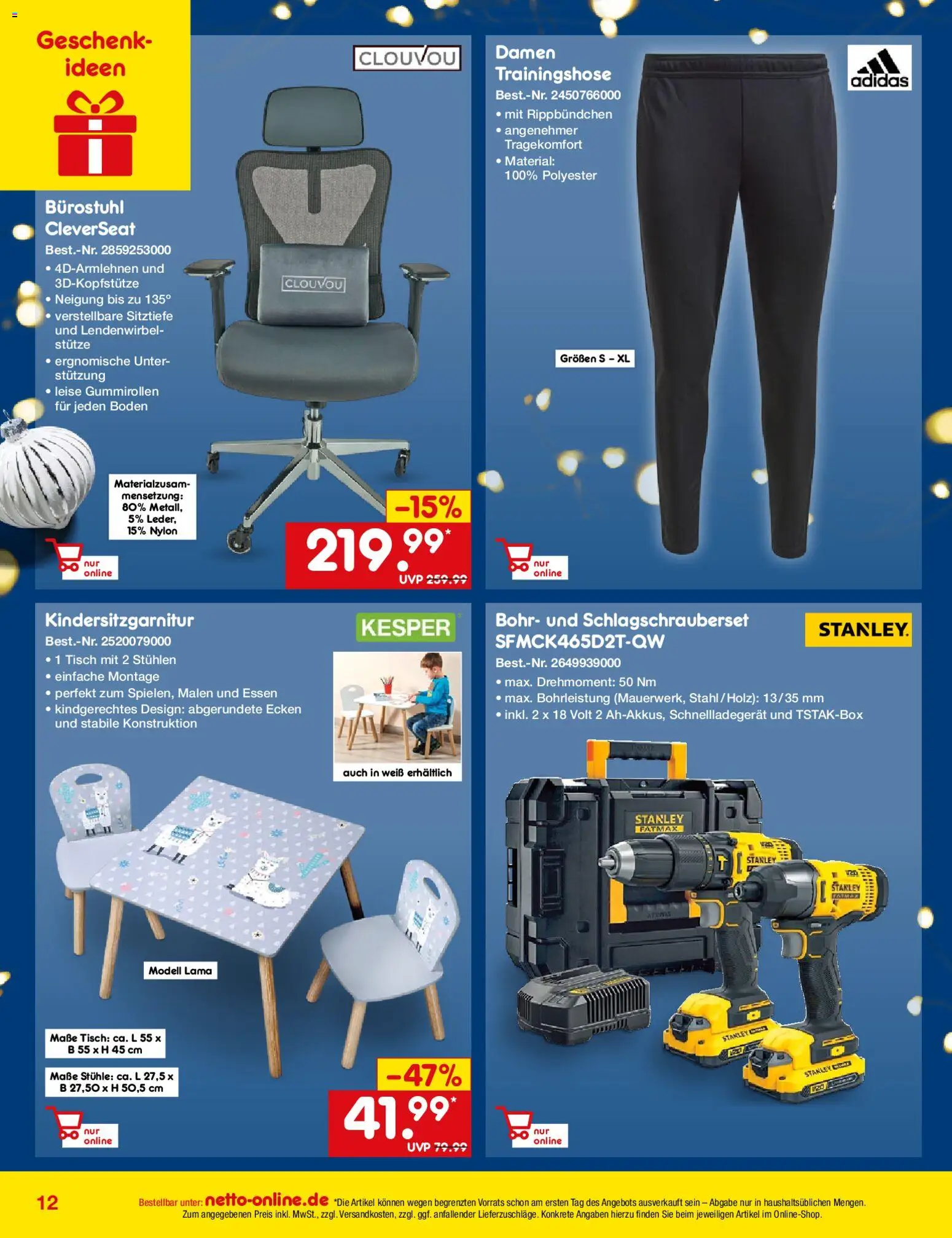 Netto Marken-Discount Online-Angebote Dezember – gültig ab 01.12.2025 | Seite: 12