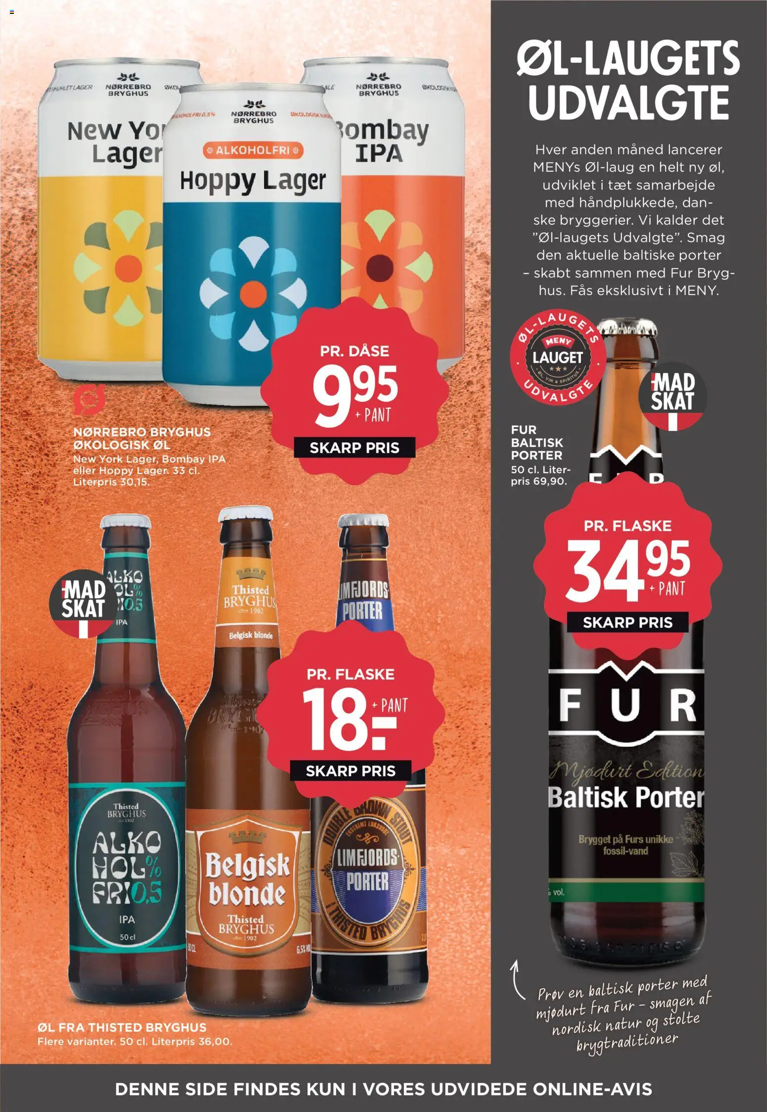 Meny tilbudsavis – gyldig fra 02.01.2026 | Side: 28 | Produkter: Vin, Øl