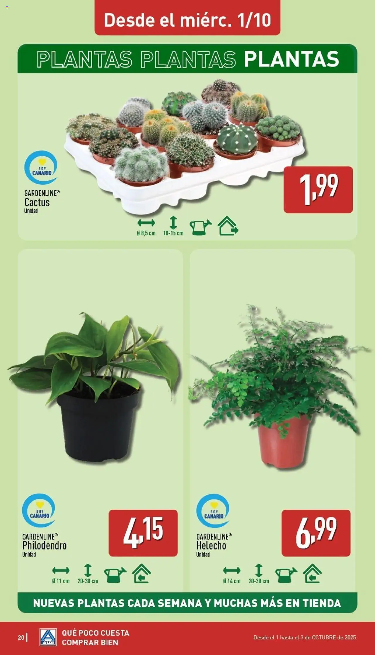 Aldi folleto Canarias │ válido desde el 29.09.2025 | Página: 20