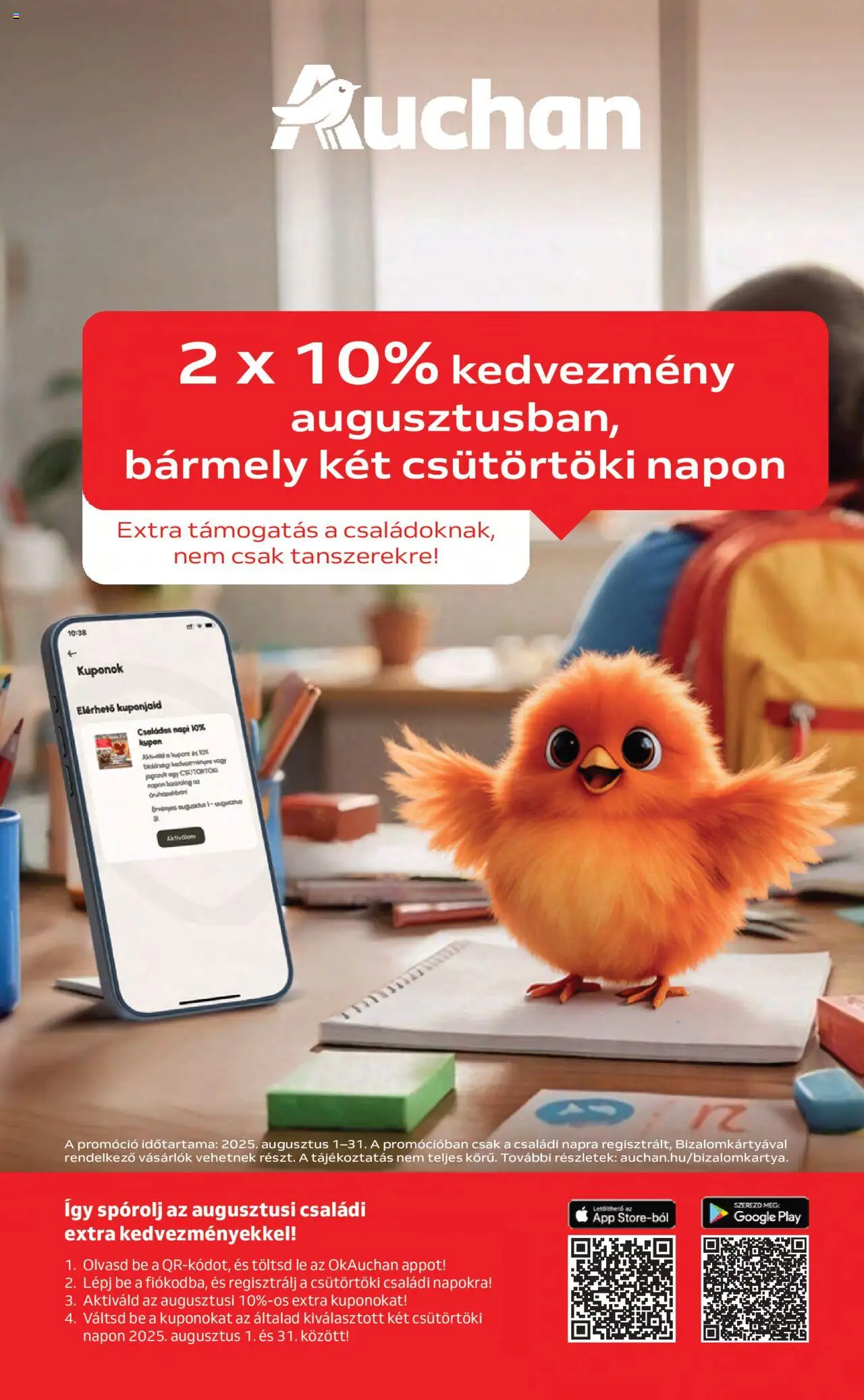 Auchan akciós ujság - amely érvényes a következő dátumtól: 21.08.2025 | Oldal: 41